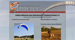Desktop Screenshot of gleitschirmclub-fs.de